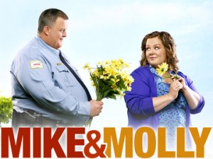 Mike And Molly battle a tornado. 