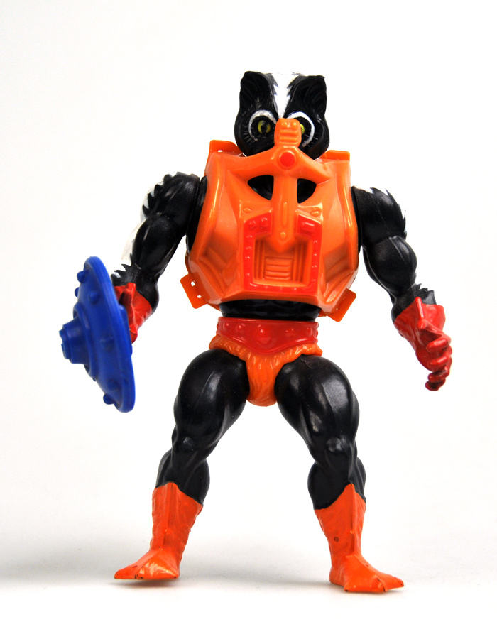 Stinkor, the master of odors. (Skunk-man)